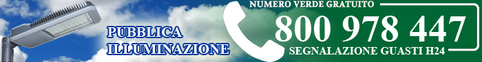 Numero Verde Illuminazione Pubblica